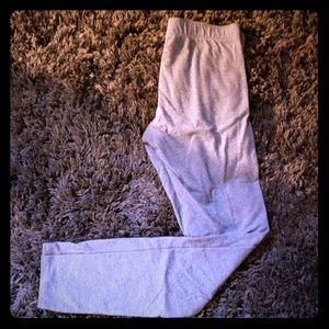 Grey garage leggings